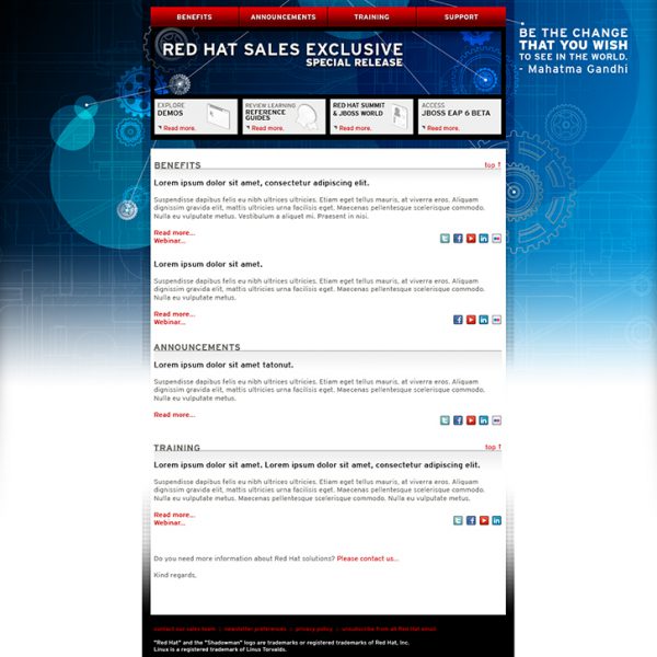 Red Hat Newsletter