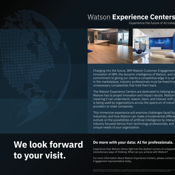 IBM Watson Customer Engagement WEC Client Invite