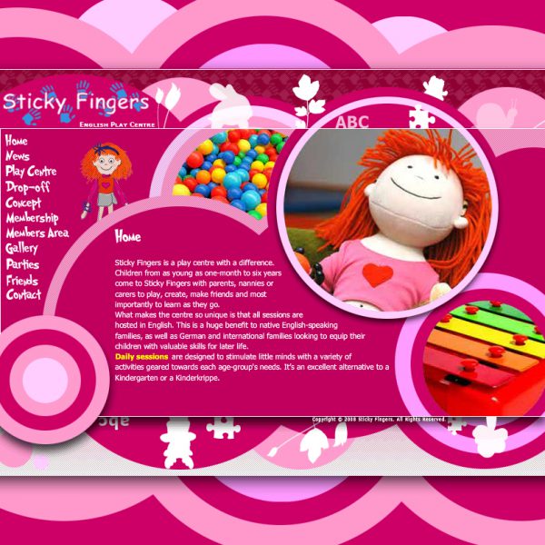 Sticky Fingers Website